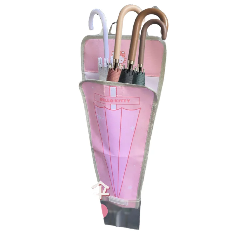 

nime Hello Kitty car Umbrella Storage Bag Sanrio Car Umbrella Storage Box Waterproof Foldable Auto Accessories Women's Car Gift