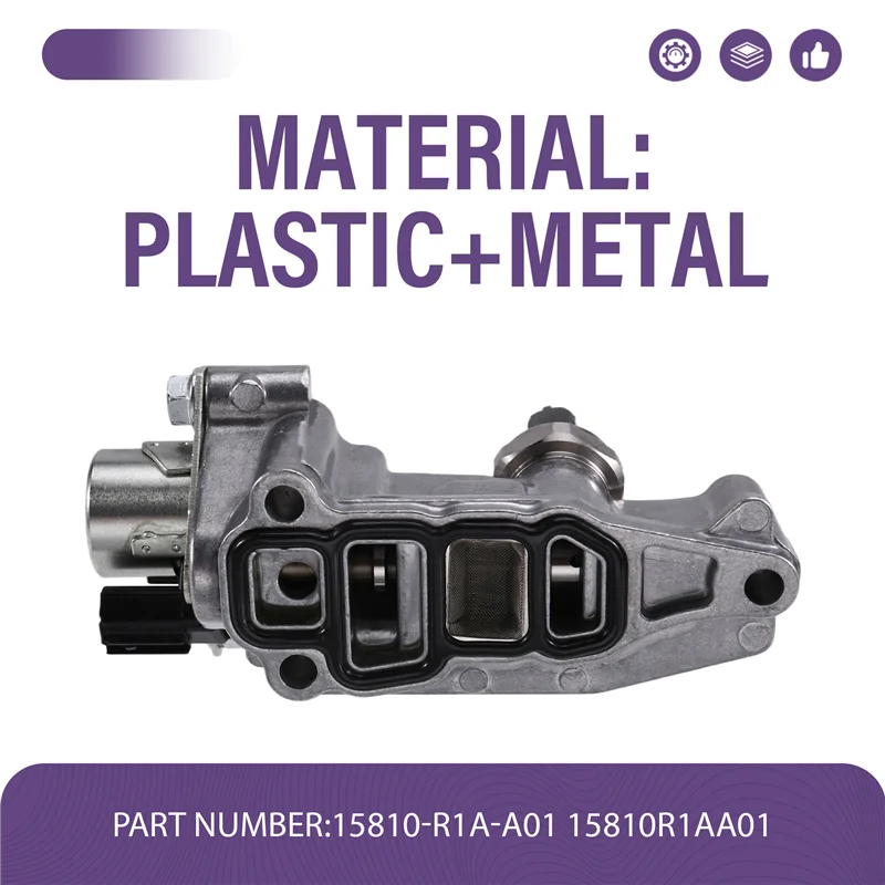 

15810-R1A-A01 Engine Variable Timing VTEC Solenoid Spool Valve For Honda CRV Civic Accord 15810R1AA01