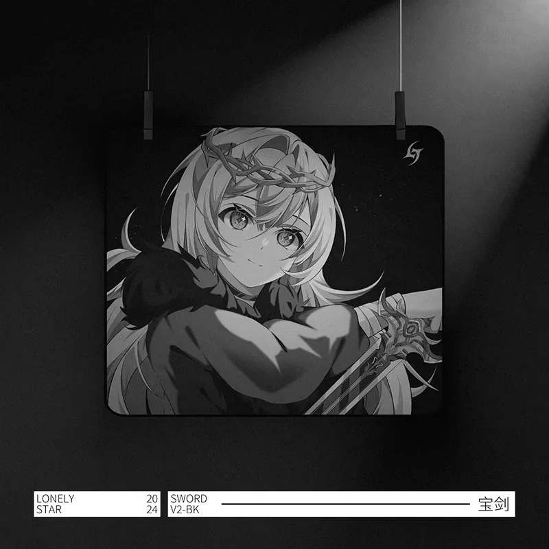LonelyStar Mousepad E-Sports Smooth Fps Gaming Mousepad 3 مم لوحة ماوس غير قابلة للانزلاق ملحقات الألعاب لوحة ماوس مخصصة