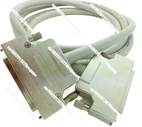 SH68-68 dual SCSI female shielded wire connects NI data acquisition card and terminal board