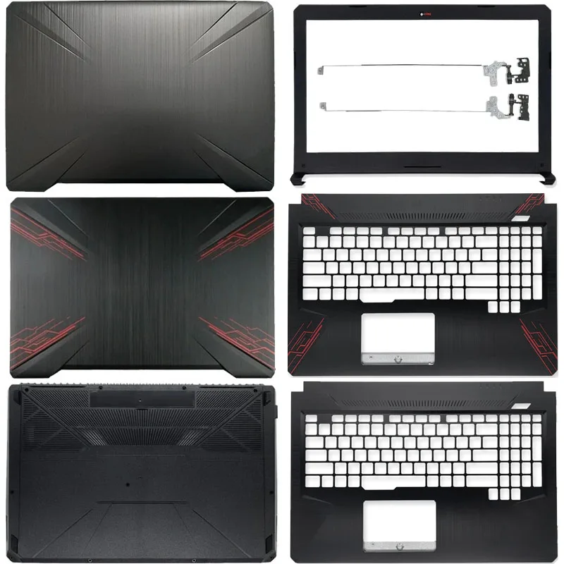 

New For FX80 FX80G ZX80G FX504 FX504G FX504GM Laptop LCD Back Cover/Front Bezel/Upper Palmrest/Bottom Case/Hinge/Keyboard/fan