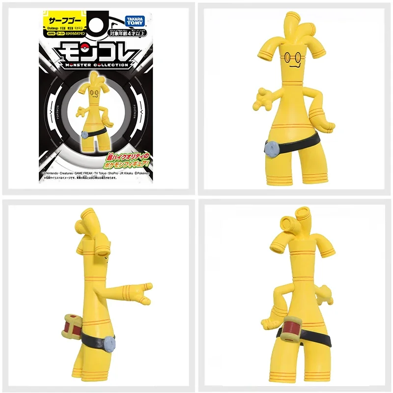 TAKARA TOMY Original Pokemon Figure Terapagos MS-33 Mini Resin Series Model Toys PVC Anime Pocket Monsters Terapagos Gifts view 3