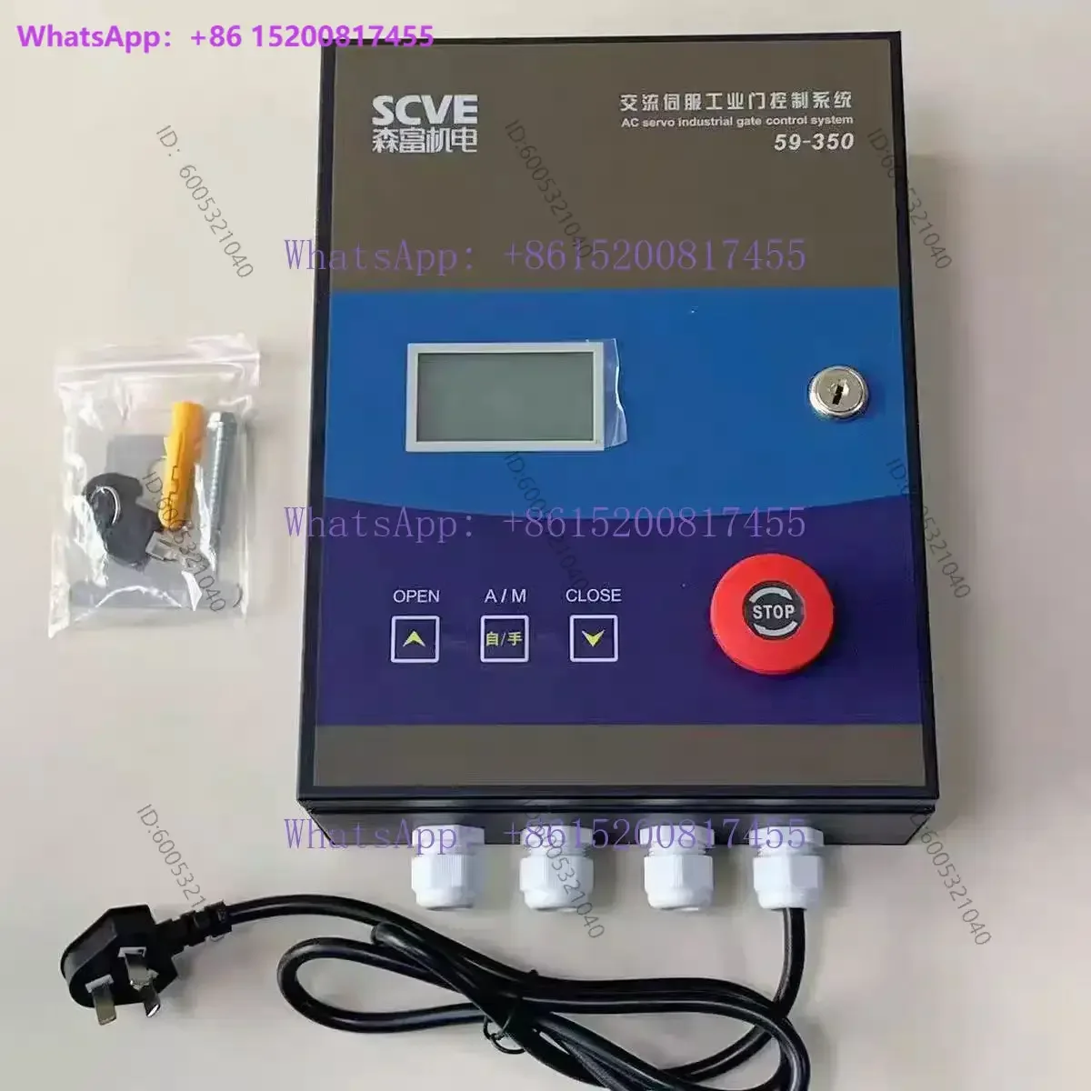 92 servo motor 60N70 turn rolling shutter door control box SCVE slow start and stop fast continuous use without heat