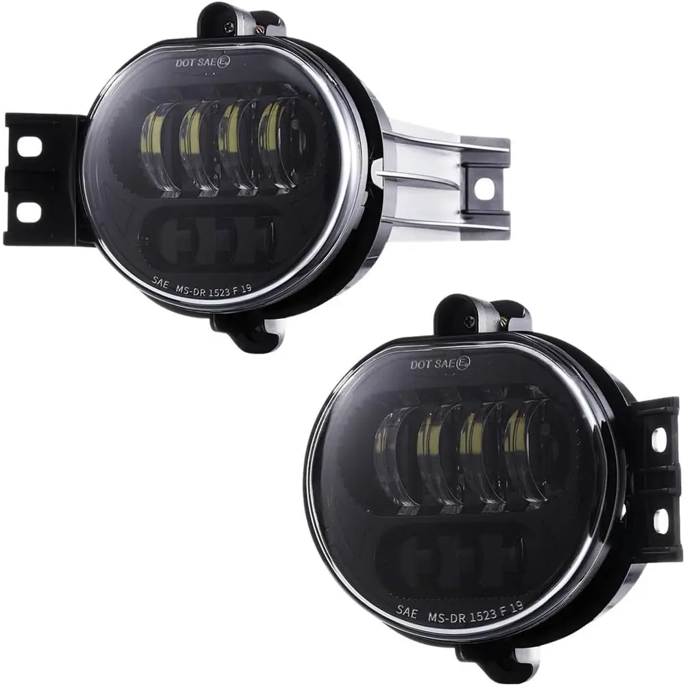 

Пара светодиодных противотуманных фар мощностью 63 Вт для Dodge Ram 1500, 2003-2009 Ram 2500/3500, 2004-2006 Durango — черный, водительский и пассажирский