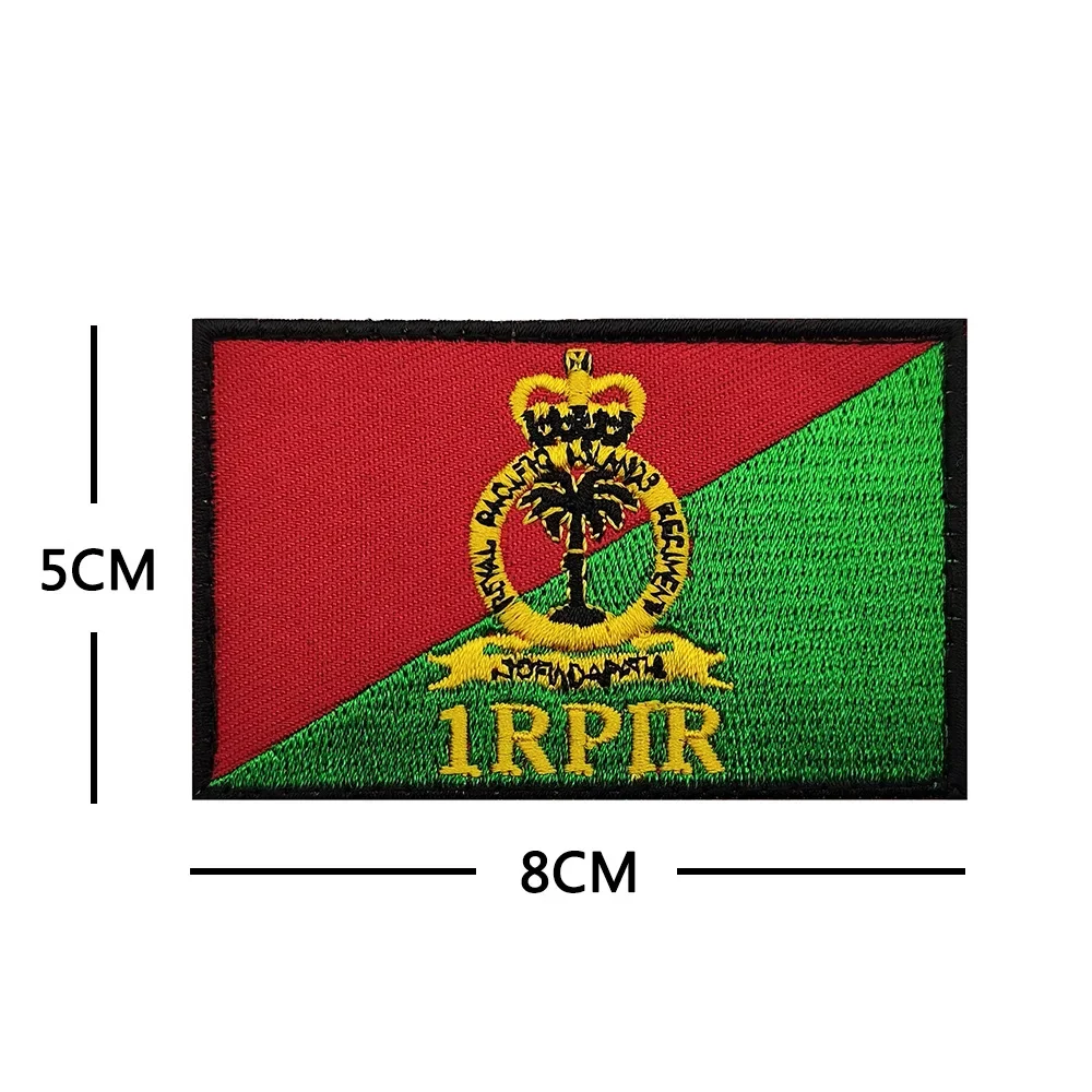 Taiping Island Canary Islands Sicily RPIR Flag Embroidered Armband Magic Cloth Sticker