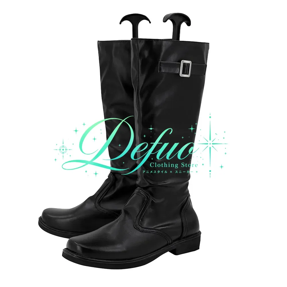 GameTIE Fighter Pilot Custom Made Cosplay Boots Black Shoes Halloween Costume Accessories Props Made