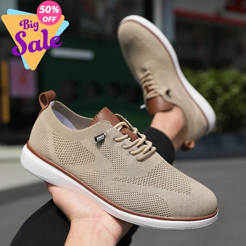 Men's Sliding Shoes Mesh Sports Shoe Loafers, Anti Slip Shoe Low Cut Casual Shoes Casual Sports Bestseller Designer Shoes 2026