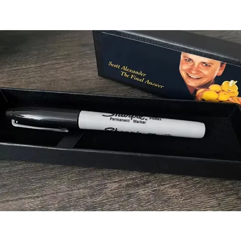 The Final Answer Bill in Lemon by Scot Alexander Close Up Magic Tricks Mentalism Magia Magicians Prop Accessory Illusion Gimmick
