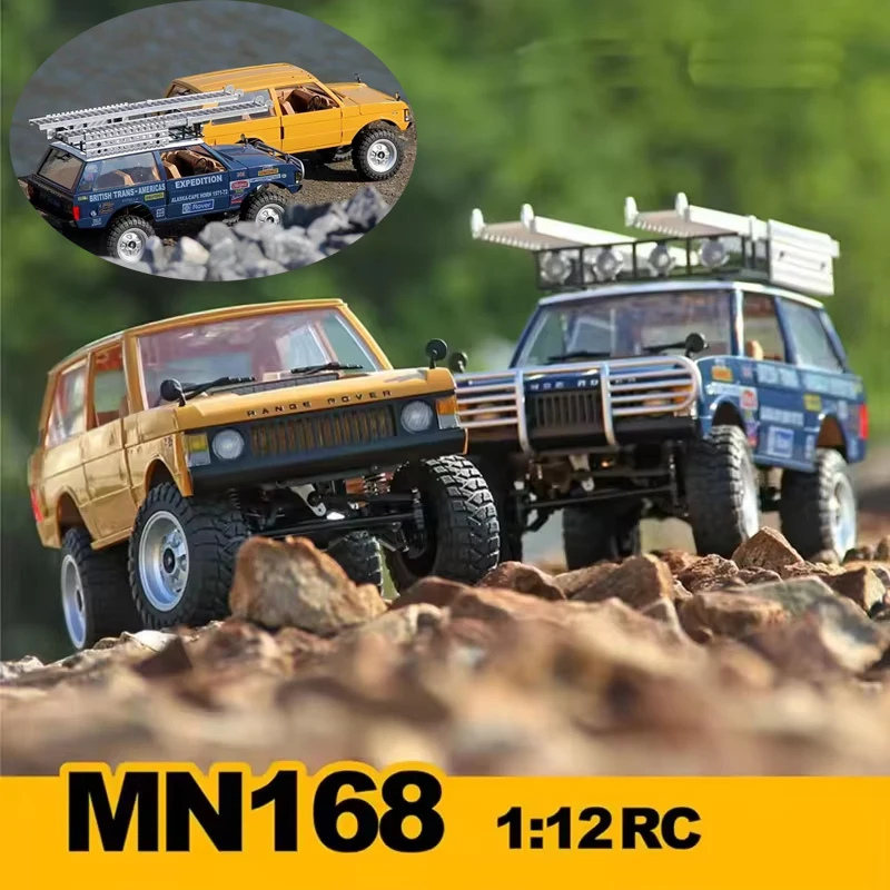 MN168 1/12 Adult Modified Remote Control Car Land Rover Mangniu Rc Four-wheel Drive Remote Control Simulation Model Car Toys