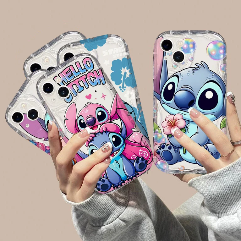 

Чехол для телефона Stitch Angel Baby для OPPO Reno 14F 13F 12F 11F 12 11 13 14 Pro 7 8T Pro A18 A38 A36 A76 A58 A57 A98 Силиконовый чехол