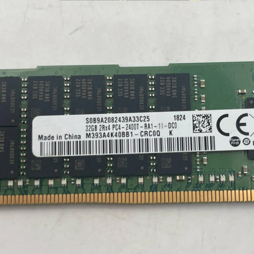 Imagem -02 - Memória para Samsung Server 32gb 2rx4 Ddr4 2400 19200 Pc42400t-r 1pc