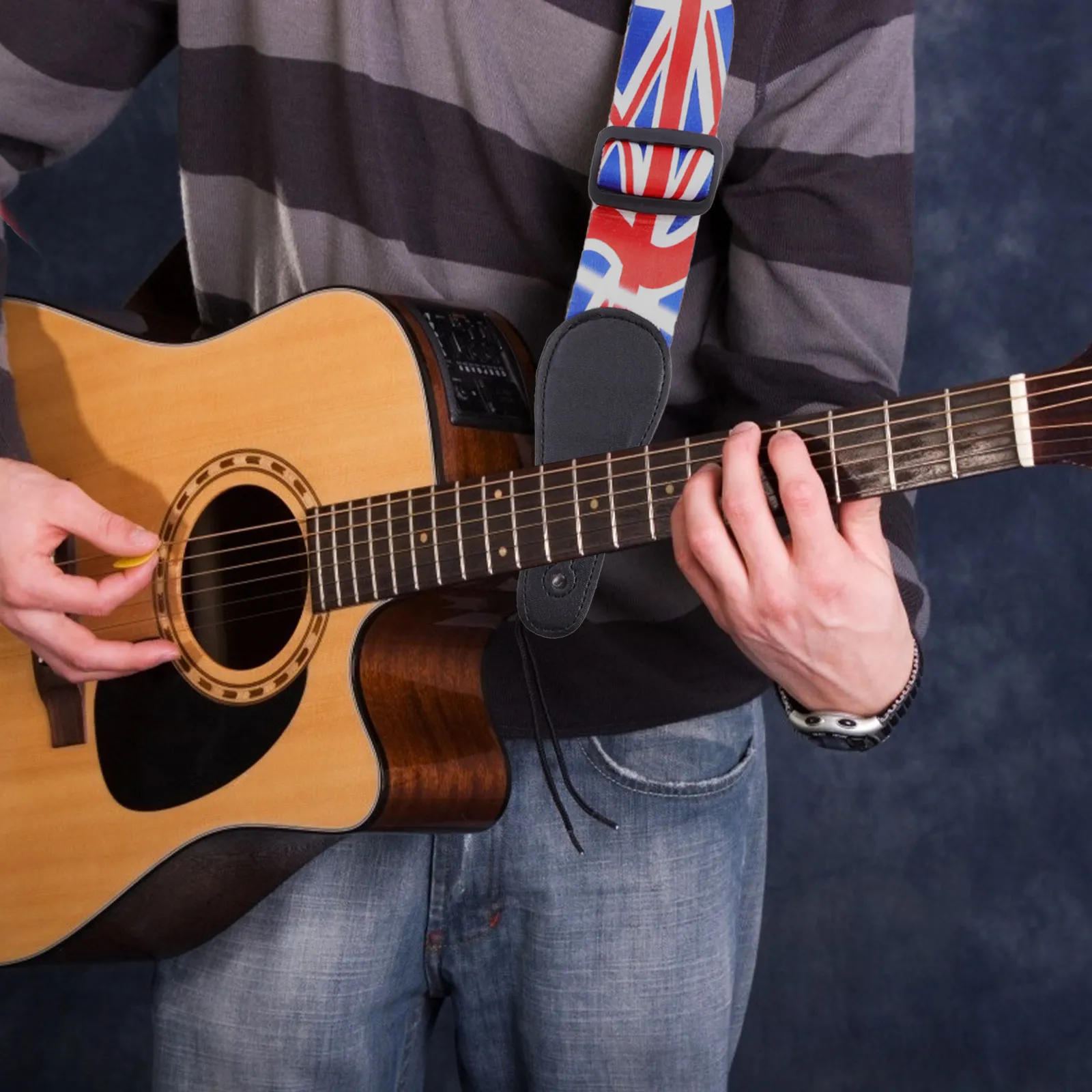 1Pcs Guitar Strap High-Quality Material Exquisite Workmanship Fashion Belt for Guitar Decorative Rope Perfect Accessories Band