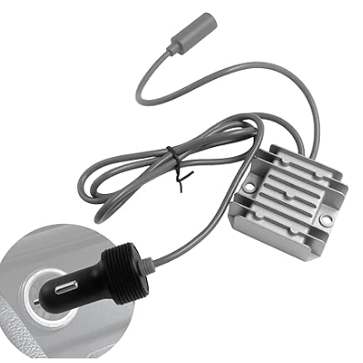 

Starlink Mini Step Up Cigarette Lighter Cable 30V 3.6A Output 10V-28V Input 18 AWG Starlink Mini Car Charger Waterproof Stable