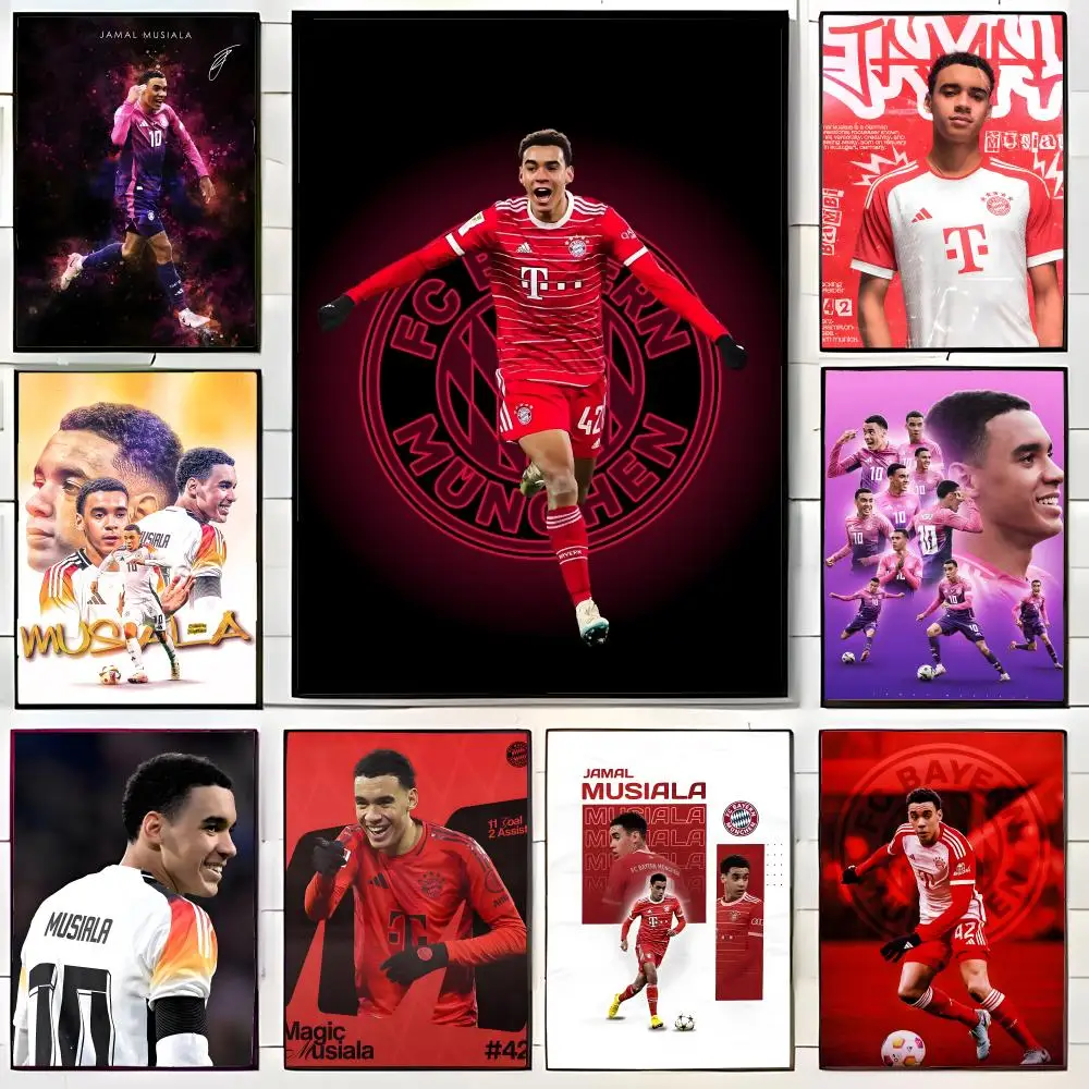 Dynamic Jamal Musialas Poster Wall Art Print Poster Decorative Mural Home Decor Gift Unframed