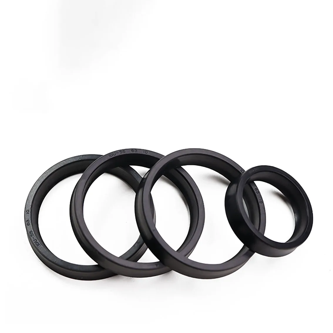 Nitrile Fluorine Rubber IDU Oil Seal Dust Seal Ring ID105/110/145/150mm OD 117/121/122/126/157/161/162/166mm Thickness 14/18mm