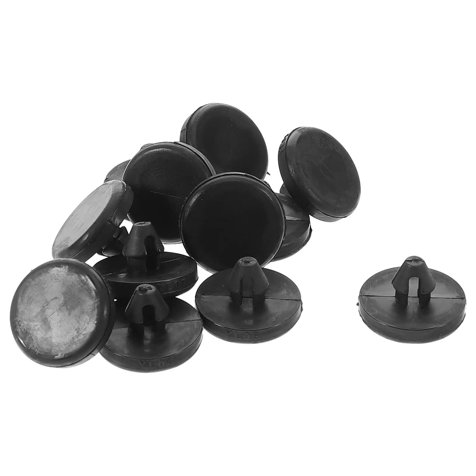 

12Pcs Durable Brake Pedal Stopper Pad Clip Precise Control Safe Driving Experience for Multiple Vehicle Models