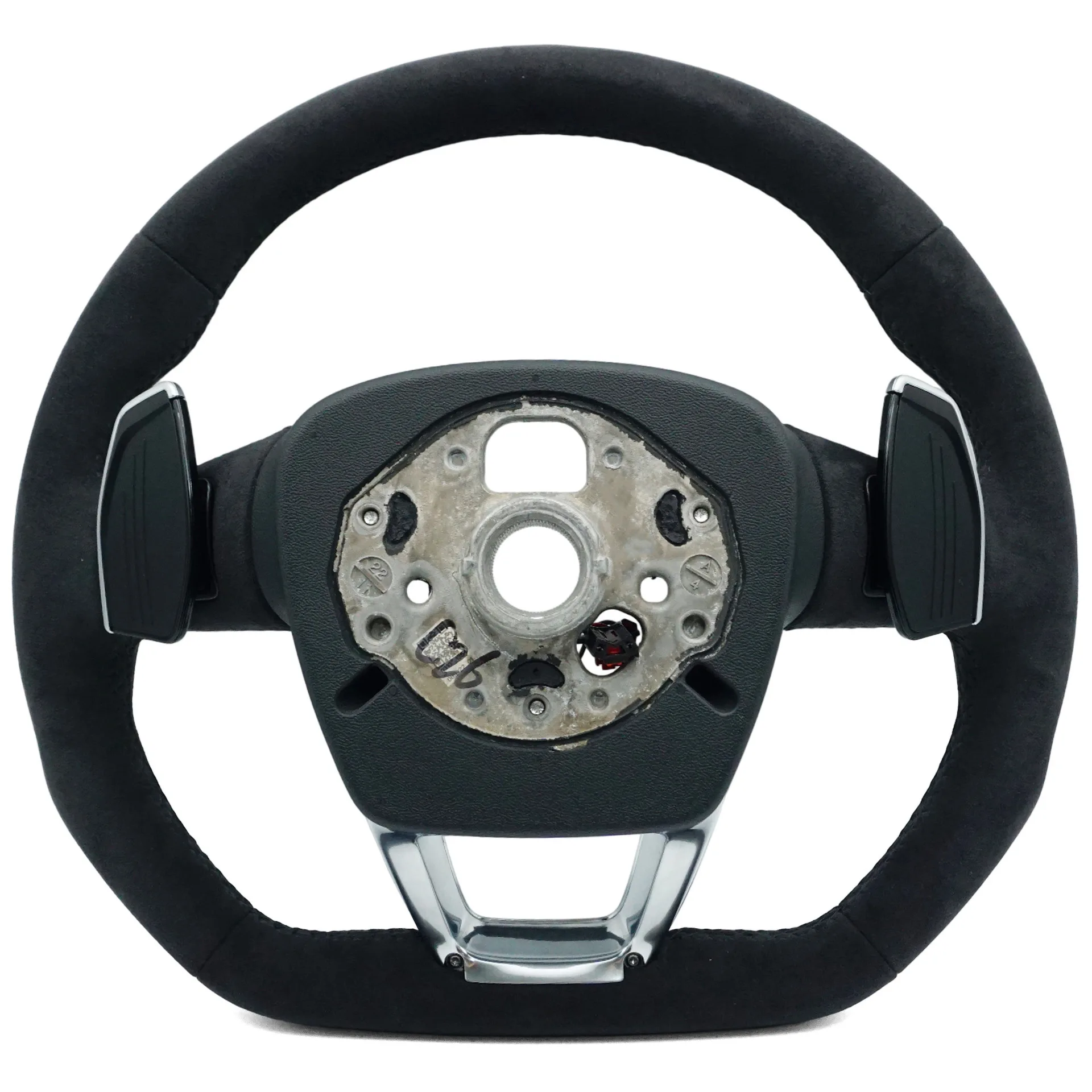 Suitable for Audi Q5LS standard full-turned black wire with button paddle with heated steering wheel