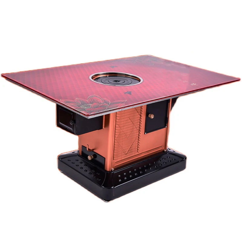 

Firewood Stove Air Return Stove Firewood Burning Coal Dual-Use Multifunctional Roasting Stove Household Heating Stove Table