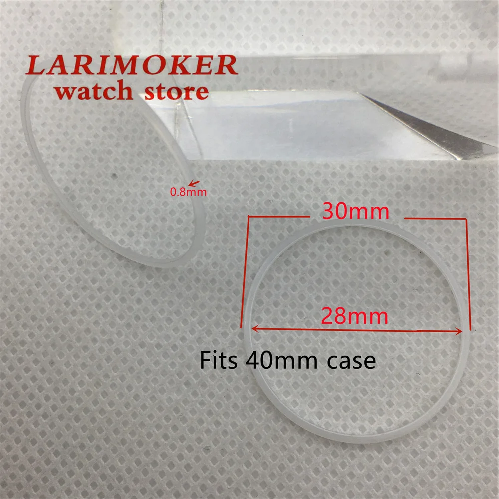 時計用プラスチックリングムーブメント,40mm,43mm,nh35,nh36