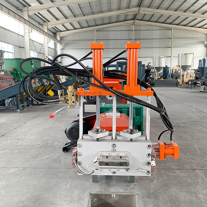 Non-stop mesh change granular plastic bag pearl cotton main and auxiliary granulator y