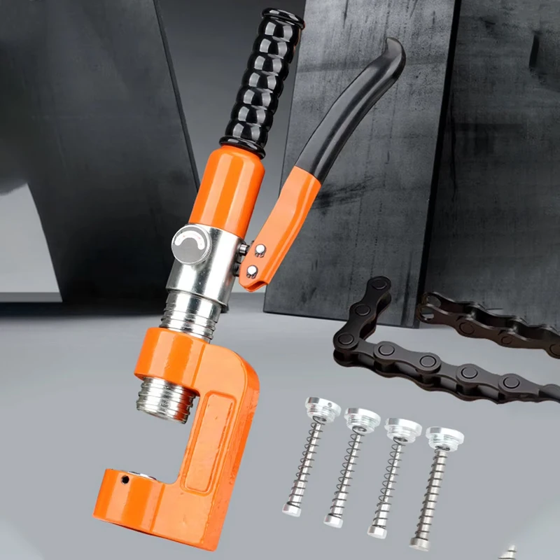 Hydraulic Motorcycle Chain Breaker Tool, Chain Riveting Tool, Multi-function Chain Cutter Artifact