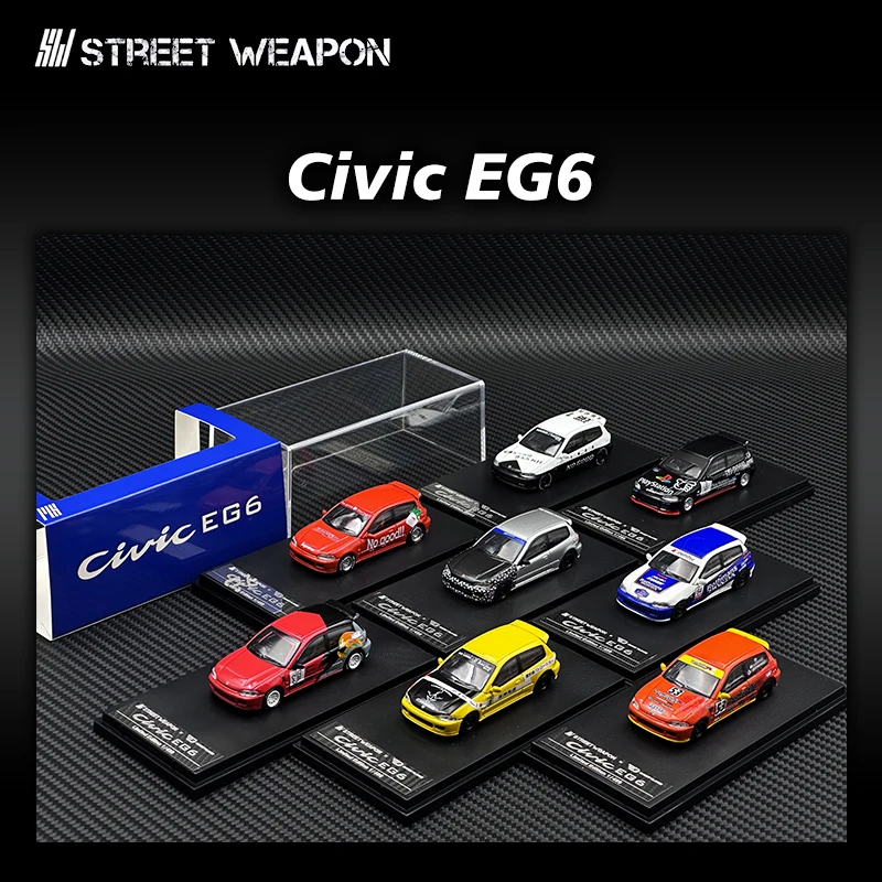 

SW В наличии 1:64 CIVIC EG6 НЕТ хорошая коллекция литых моделей автомобилей, миниатюрные игрушки, уличное оружие