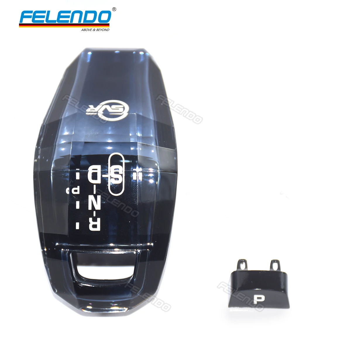 أجزاء FELENDO SVR LCD مقبض لسيارة رينج روفر سبورت L494 والعتاد التحول كريستال مقبض اصطناعي شيفتر