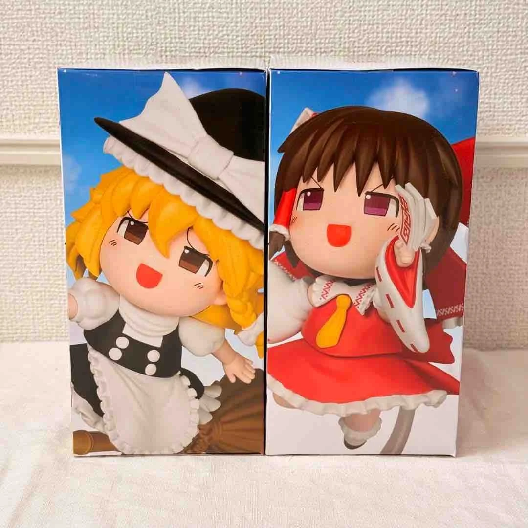 الأصلي كونامي جائزة الشكل أنيمي Reisen Udongein Inaba Touhou مشروع ماريسا كيريسام نموذج لجسم لعبة Reimu Hakurei