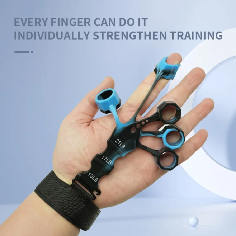 Finger Finger Trainer Guitar Finger Trainer Finger Exercise Stretcher Arthritis Grip Trainer Recovery Hand Flexibility Enhancer