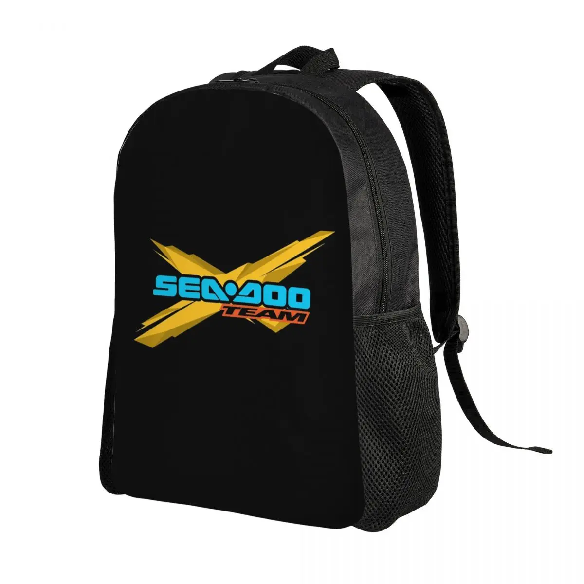 Sea Doo Team Rxt Brt Marine Backpack Daypack Large Capacity Boys Girls BookBag School Bag Shoulder Bags for Men Women