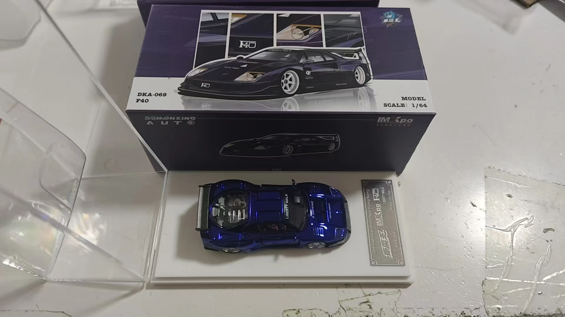 Demon King AUTO 1:64 Nissan GT-R R35 Alloy Car Model