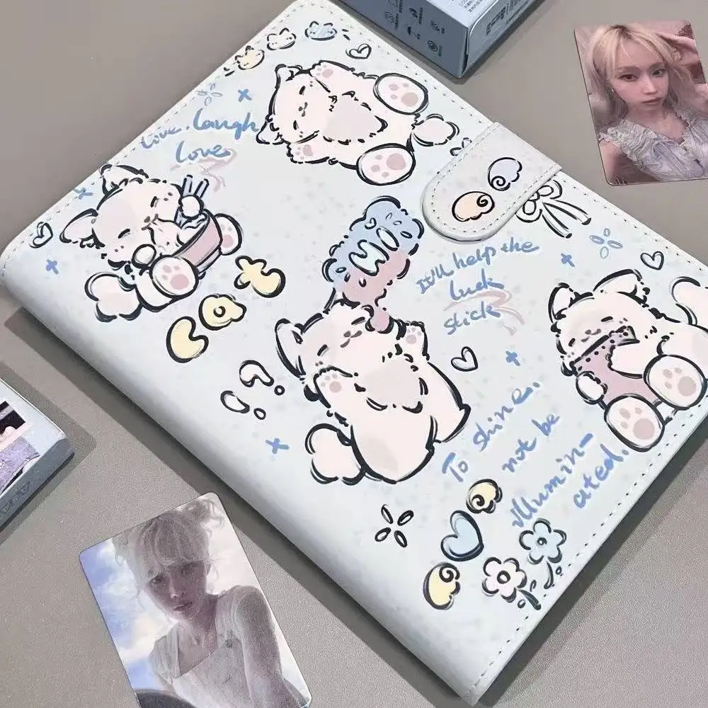IMYY-soporte para sesión fotográfica A5 Kpop Idol, álbum De fotos De PU, carpeta para sesión fotográfica, álbum De libros para fotografías, Álbum De Fotos Ф®то onderьudenм