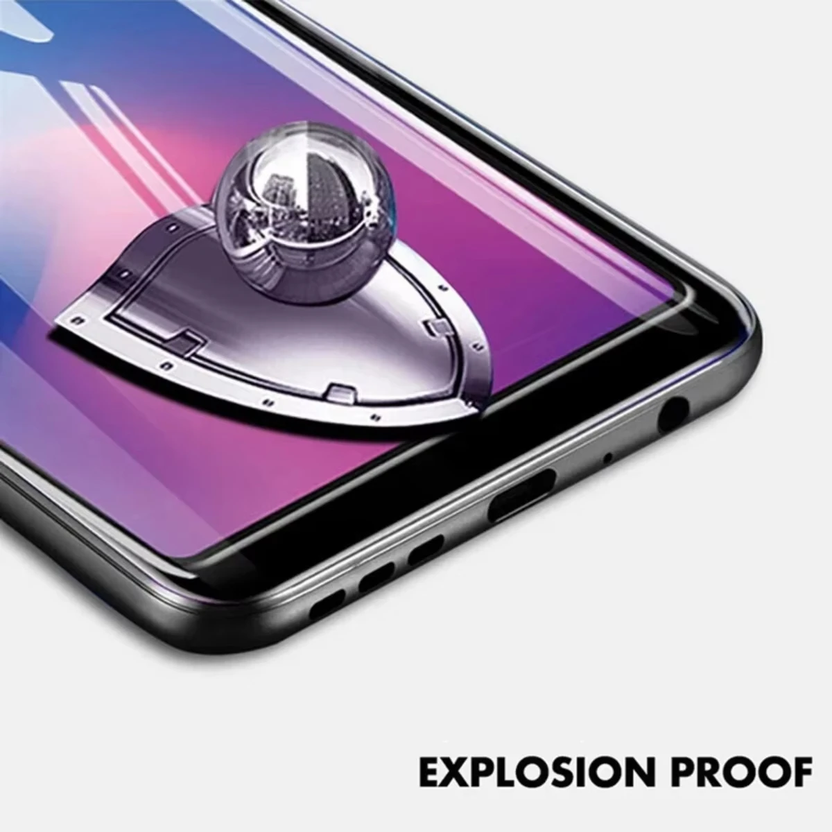 2-1Pcs Tempered Glass Screen Protector For Samsung M54 M55 M53 M52 M51 M31 M16 M15 M14 M32 S25 Ultra S24 S23 Plus S22 S21 S20 FE