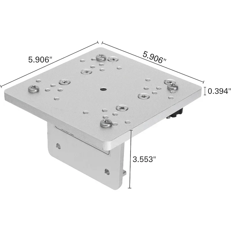 Extreme Max 3005.4411 Downrigger Mount for Lund Sport Track Systems