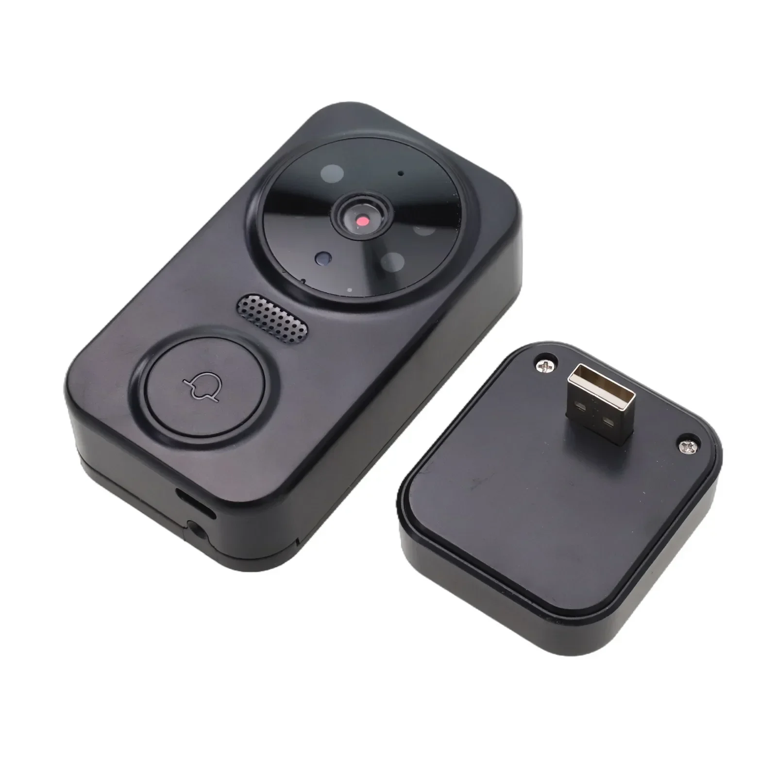 Wireless Remote Video Doorbell Remote Doorbell Noise-Canceling Mic WIFI Connection APP Controlled Automatic Working