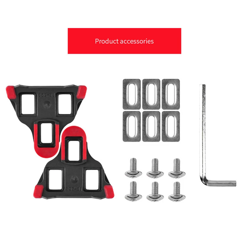 ロードバイクペダルクリート,spd,sl,プレートクリップ,セルフロックプレート,フロートペダルクリート,サイクリングシューズ,自転車アクセサリー