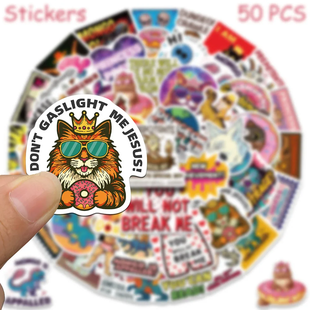 50/100 Stück Dungeon Crawler Carl Aufkleber für Handy, Scrapbook, Gepäck, Skateboard, Helm, DIY Cartoon Ästhetische Sticker – Detail 21