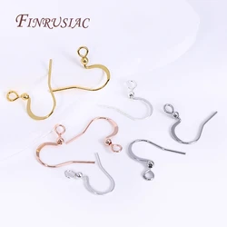 18K Gold Plated Ear Wire With Loop And Bead,Earring Hooks Accessories DIY Earring Findings Jewelry Making