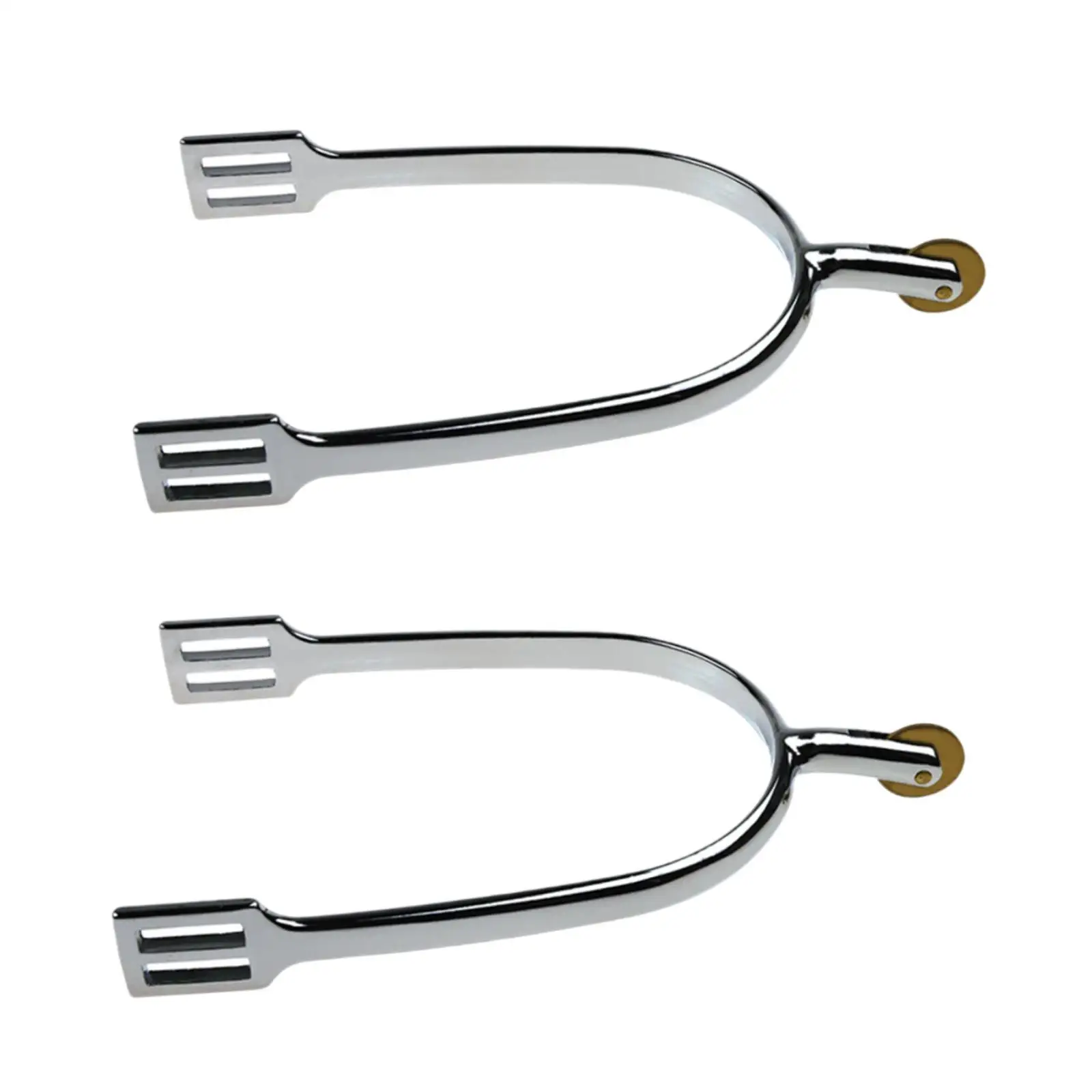 2 Pieces Horse Spurs Riding Horse Boot Decoration Equipment Zinc Alloy