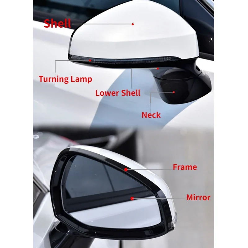 2020-2023 Model HONGQI H5 Side Mirror Parts Rearview Mirror Spare Parts