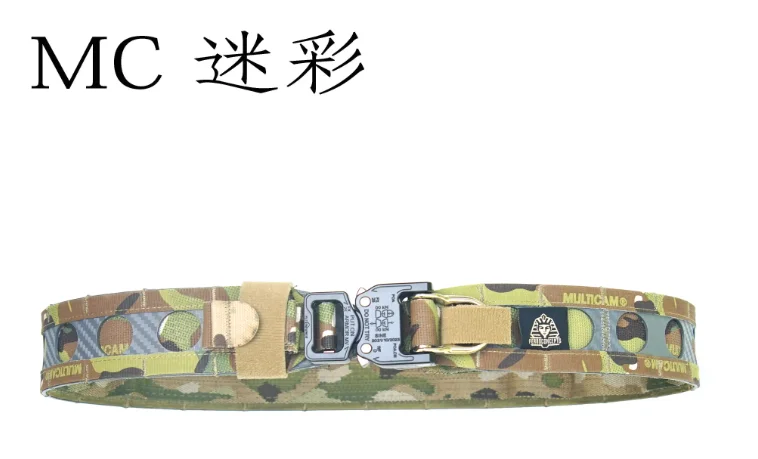 NONE Outdoor-Ausrüstung Ferro Concept Style Gürtel Bisonform taktischer Schnellverschluss innen außen Doppelschicht-Hüftgurt 4