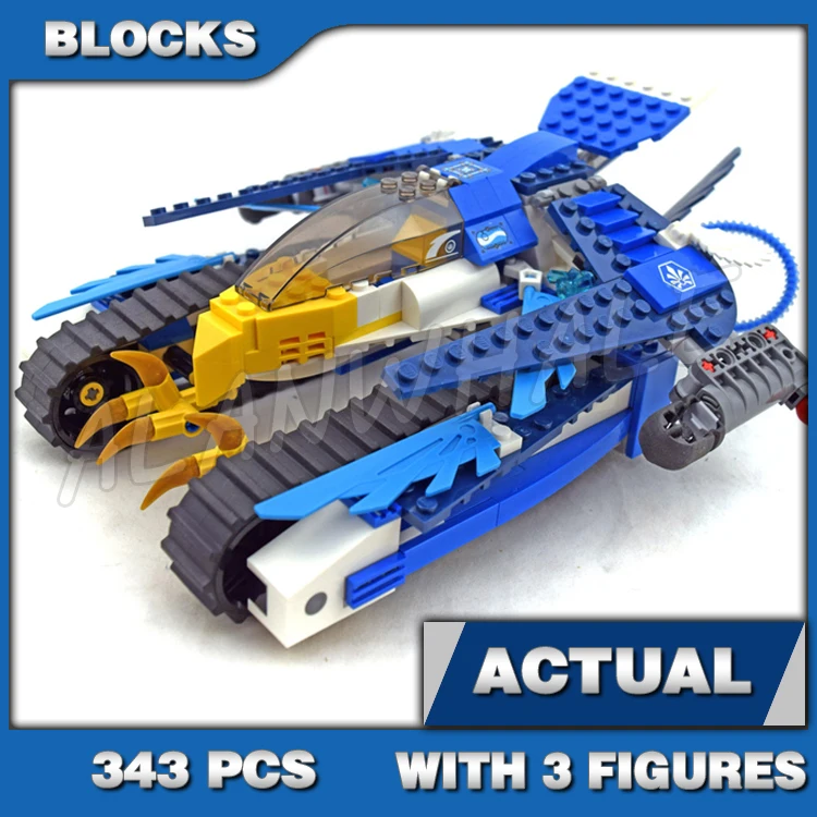 343 stks Chima Equila's Ultra Striker CHI Rubber Tracks Eagle Rocket Shooter 10055 Bouwsteen Sets Compatibel Met Model