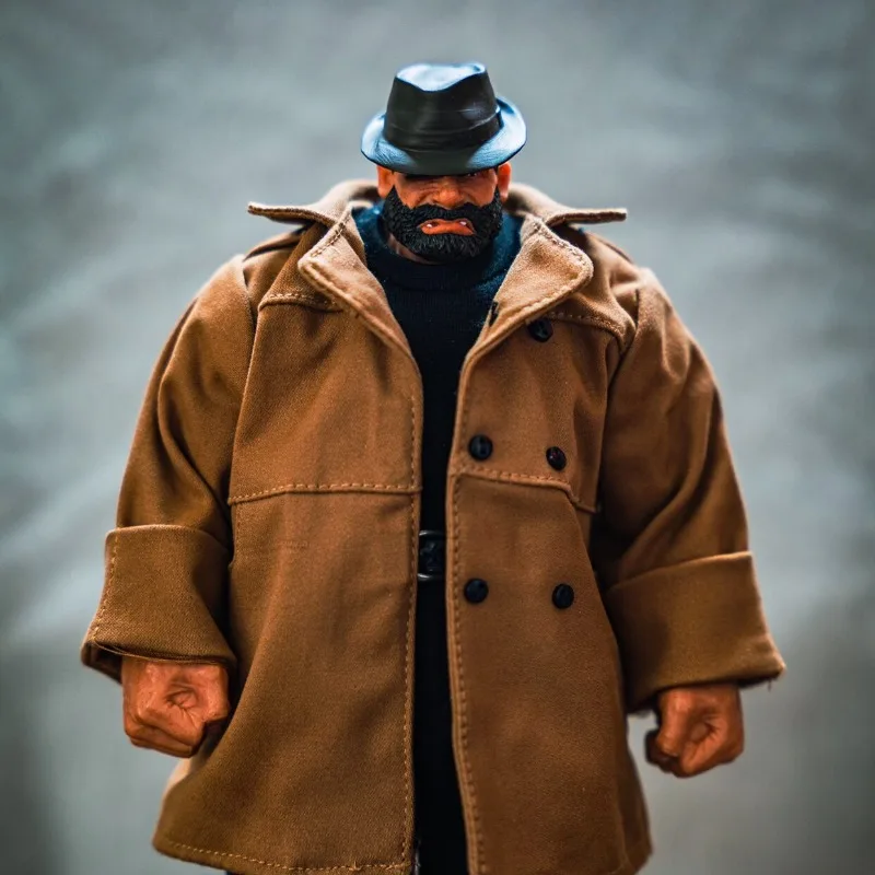 

1/12 Scale Fantastic Camel Khaki Four Coat Double Breasted Windbreaker Clothes Model for 6'' Action Figure Body Collection Decor