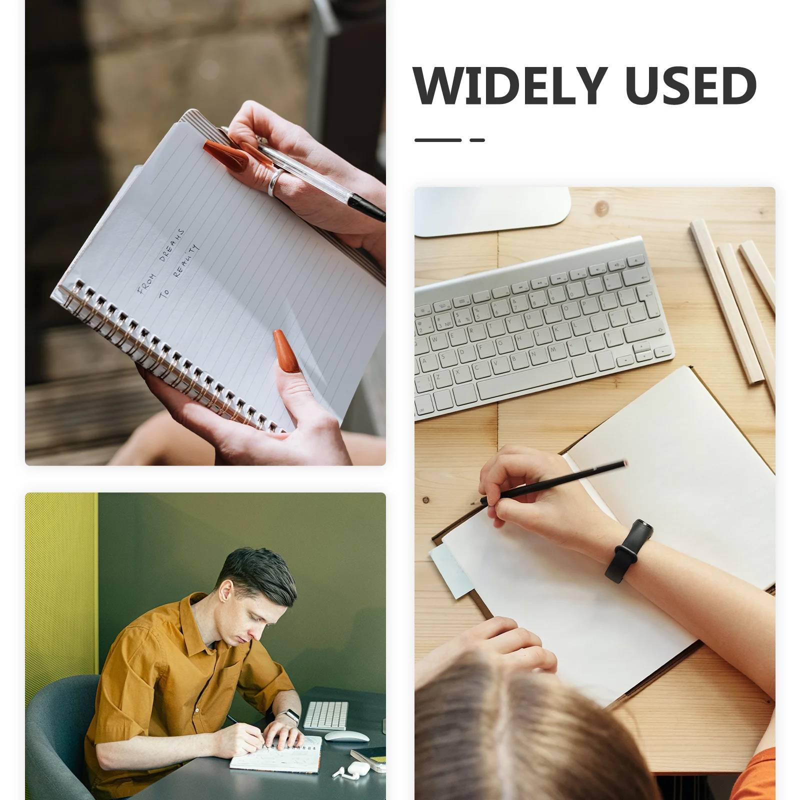 

18 Sheets Plastic Dividers Index Classified Labels PP Notebook Organizer Writable Tabs Office School Use