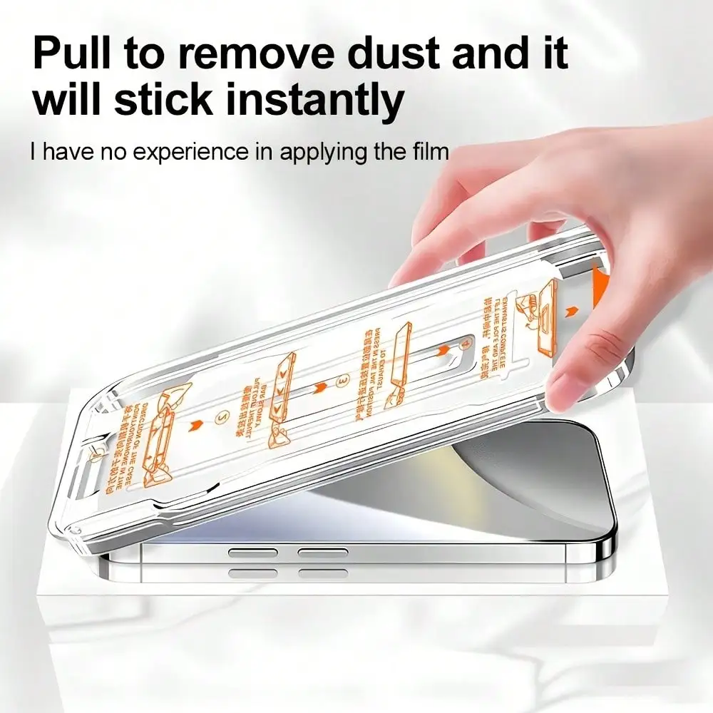 NNBILI 5Pcs for Samsung S26 S25 S24 Ultra S23 S22 S21 Plus High-definition Screen Protector, One Click Dust-free Installation,