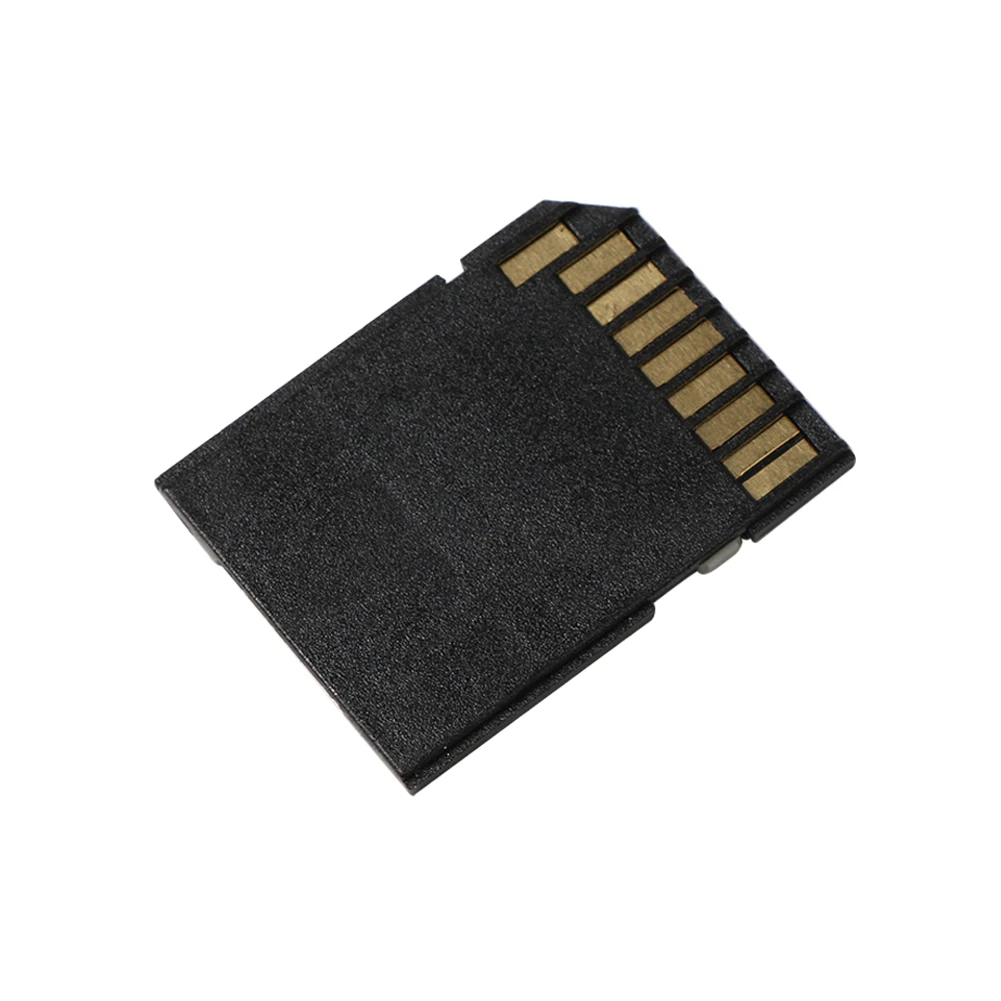 10 Uds Microsd Mini lector de tarjetas TF tarjeta Micro SD a adaptador convertidor de tarjeta SD adaptador pequeño para la mayoría de los tarjetas Micro SD 6