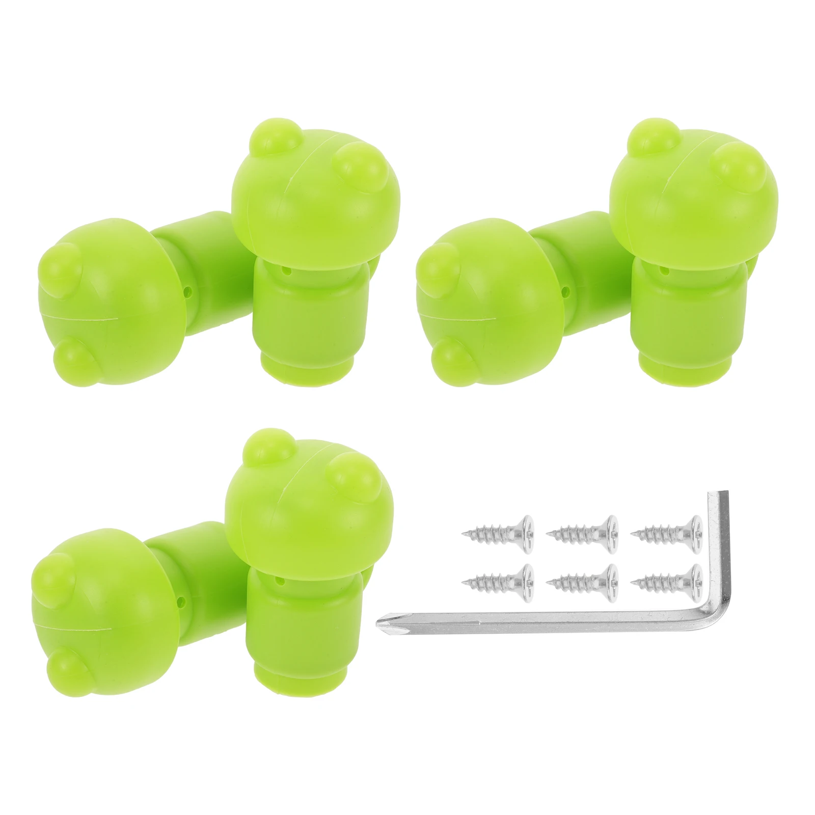 

Green Pole Caps Replacement Secure Connectors Sturdy Plastic Enclosure Net Hook Trampoline Accessories Replacement Parts
