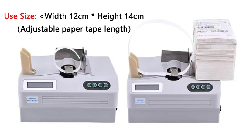 Intelligent Multi-purpose Paper tape Strapping machine Packer Electric Banknote Tying machine Daily Necessities Bundle machine