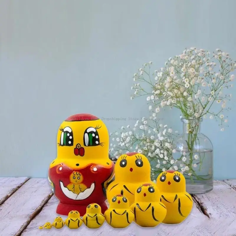 10layers búp bê làm tổ truyền thống của Nga Matryoshka cho các nhà sưu tập