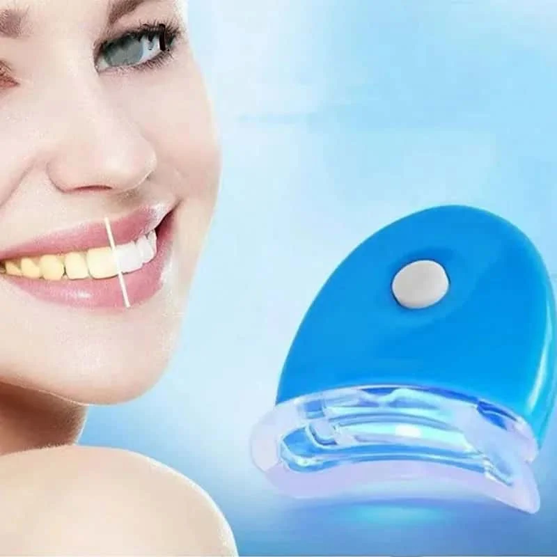 Teeth Light Teeth Light LED Blue Light Teeth Light Cold Light Teeth Light,Teeth Whitening Kit, Home Use Wireless Teeth Whitening